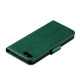 For iPhone SE 2022 / SE 2020 / 8 / 7 Feather Pattern Litchi Texture Horizontal Flip Leather Case with Wallet & Holder & Card Slots(Green)