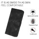 For iPhone 7 / 8 / SE 2020 / SE 2022 Line Pattern Skin Feel Leather Phone Case(Black)