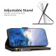 For iPhone SE 2022/SE 2020 / 8 / 7 9 Card Slots Zipper Wallet Leather Flip Phone Case(Black)