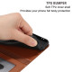For iPhone 7 / 8 / SE 2020 / SE 2022 Cat Embossing Pattern Leather Phone Case with Lanyard(Brown)