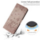 For iPhone 7 / 8 / SE 2020 / SE 2022 Cat Embossing Pattern Leather Phone Case with Lanyard(Grey)