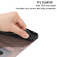 For iPhone 7 / 8 / SE 2020 / SE 2022 Cat Embossing Pattern Leather Phone Case with Lanyard(Grey)
