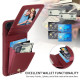For iPhone SE 2022/ 7 / 8 Crossbody Lanyard Zipper Wallet Leather Phone Case(Wine Red)