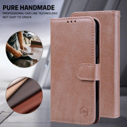 For iPhone 6 / 7 / 8 / SE 2022 Skin Feeling Oil Leather Texture PU + TPU Phone Case(Champagne)
