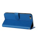 For iPhone 6 / 7 / 8 / SE 2020 Datura Flower Embossed Flip Leather Phone Case(Blue)