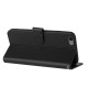 For iPhone 6 / 7 / 8 / SE 2020 Datura Flower Embossed Flip Leather Phone Case(Black)