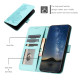 For iPhone 6 / 7 / 8 / SE 2020 Datura Flower Embossed Flip Leather Phone Case(Light blue)