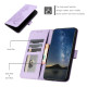 For iPhone 6 / 7 / 8 / SE 2020 Datura Flower Embossed Flip Leather Phone Case(Purple)