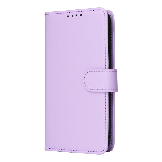 For iPhone 6 / 7 / 8 BETOPNICE BN-005 2 in 1 Detachable Imitate Genuine Leather Phone Case(Light Purple)
