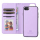 For iPhone 6 / 7 / 8 BETOPNICE BN-005 2 in 1 Detachable Imitate Genuine Leather Phone Case(Light Purple)