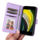 For iPhone 6 / 7 / 8 BETOPNICE BN-005 2 in 1 Detachable Imitate Genuine Leather Phone Case(Light Purple)