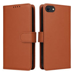 For iPhone 6 / 7 / 8 BETOPNICE BN-005 2 in 1 Detachable Imitate Genuine Leather Phone Case(Brown)