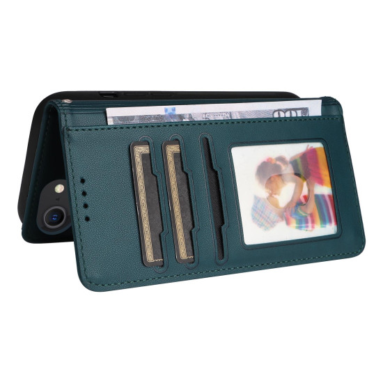 For iPhone 6 / 7 / 8 BETOPNICE BN-005 2 in 1 Detachable Imitate Genuine Leather Phone Case(Blue)
