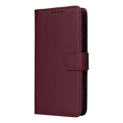For iPhone 6 / 7 / 8 BETOPNICE BN-005 2 in 1 Detachable Imitate Genuine Leather Phone Case(Wine Red)
