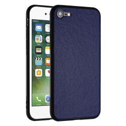 For iPhone SE 2022/SE 2020/6/7/8 R20 Leather Pattern Phone Single Case(Blue)