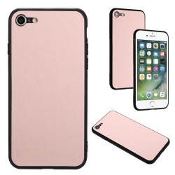 For iPhone SE 2022/SE 2020/6/7/8 R20 Leather Pattern Phone Single Case(Pink)