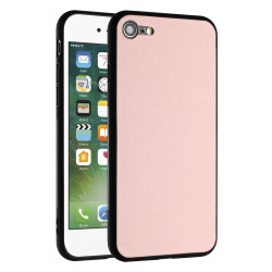 For iPhone SE 2022/SE 2020/6/7/8 R20 Leather Pattern Phone Single Case(Pink)