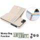 For iPhone SE 2022/SE 2020/6/7/8 RFID Anti-theft Card Ring Holder Phone Case(White)