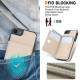 For iPhone SE 2022/SE 2020/6/7/8 RFID Anti-theft Card Ring Holder Phone Case(White)