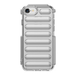 For iPhone SE 2022 Capsule Series Candy Color TPU Phone Case(Transparent)
