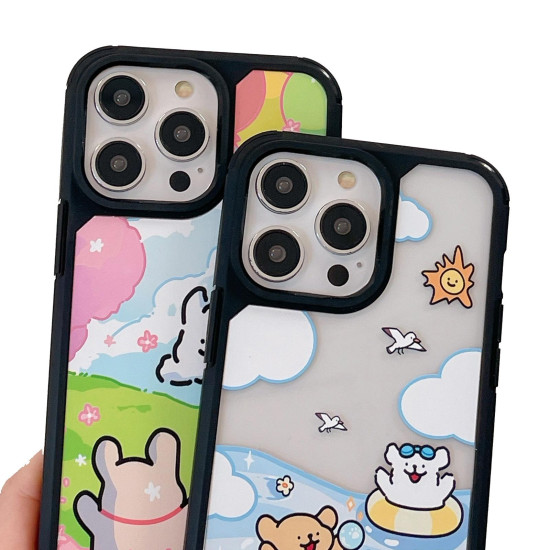 For iPhone 7 / 8 / SE 2020 2022 Exclusive Design Style PC Full Coverage Pattern Phone Case(Apple)