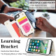 For iPhone 7 / 8 / SE 2020 2022 Double Bckle Card Slot Full Coverage Phone Case with Cross-body Strap(White)