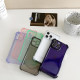 For iPhone SE 2022 / SE 2020 Transparent Four-corner Shockproof TPU Phone Case(Black)