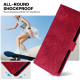 For iPhone 6 / 7 / SE 2022 Lace Floral Embossed Magnetic Buckle PU Phone Case With Wrist Strap(Red)