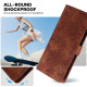 For iPhone 6 / 7 / SE 2022 Lace Floral Embossed Magnetic Buckle PU Phone Case With Wrist Strap(Brown)