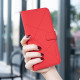 For iPhone 6 / 7 / 8 / SE Geometric Pattern RFID Leather Phone Case(Red)