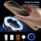 For iPhone 12 Pro Skin Feel Wave Texture MagSafe Phone Case(Brown)