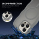 For iPhone 12 Pro Skin Feel Wave Texture MagSafe Phone Case(Grey)