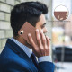 For iPhone 6 / 7 / 8 Splicing Color Hollow Flower Pattern RFID Leather Phone Case(Brown)