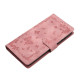 For iPhone 6 / 7 / 8 / SE Secret Garden Butterfly Pattern Leather Phone Case(Pink)