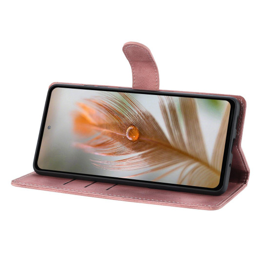 For iPhone 6 / 7 / 8 / SE Secret Garden Butterfly Pattern Leather Phone Case(Pink)