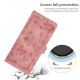 For iPhone 6 / 7 / 8 / SE Secret Garden Butterfly Pattern Leather Phone Case(Pink)