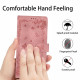 For iPhone 6 / 7 / 8 / SE Secret Garden Butterfly Pattern Leather Phone Case(Pink)