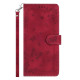 For iPhone 6 / 7 / 8 / SE Secret Garden Butterfly Pattern Leather Phone Case(Red)