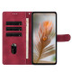 For iPhone 6 / 7 / 8 / SE Secret Garden Butterfly Pattern Leather Phone Case(Red)