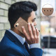For iPhone 6 / 7 / 8 Solid Color Calfskin Texture RFID Vegan Leather Phone Case(Brown)