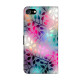 For iPhone 6 / 7 Crystal-Like Painted Vegan Leather Phone Case(Maple Leaf)