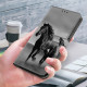 For iPhone 6 / 7 Crystal-Like Painted Vegan Leather Phone Case(Dark Horse)