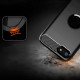 For  iPhone SE 2022 / SE 2020 Brushed Texture Carbon Fiber TPU Case(Navy Blue)