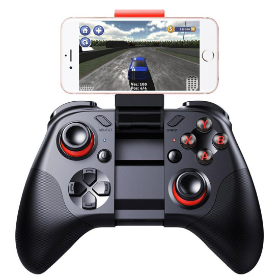 MOCUTE-054 Portable Bluetooth Wireless Game Controller with Phone Clip  for Android / iOS Devices / PC