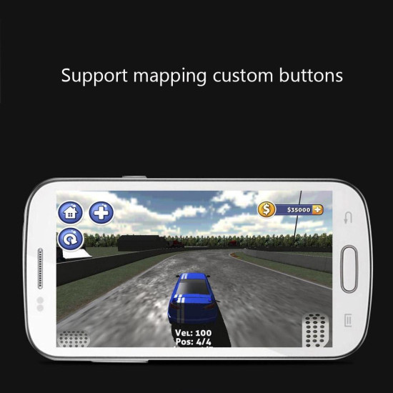 MOCUTE-054 Portable Bluetooth Wireless Game Controller with Phone Clip  for Android / iOS Devices / PC