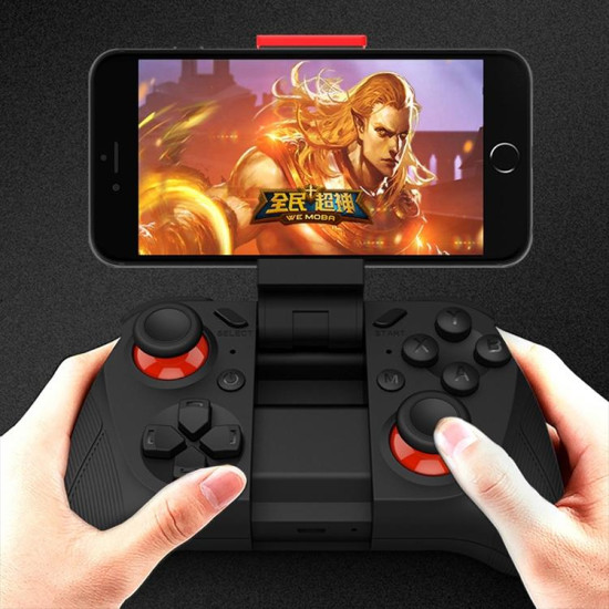 MOCUTE 050 Bluetooth Gaming Controller Grip Game Pad  For iPhone  Galaxy  Huawei  Xiaomi  HTC and Other Smartphones