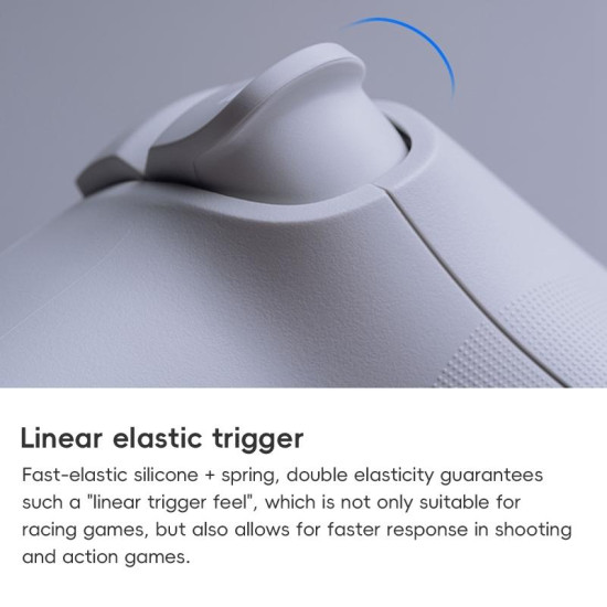 8BitDo Orion NS Version True Wireless Bluetooth Gamepad with Charging Stand(White)