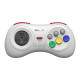 8BitDo M30 Bluetooth Gamepad for Nintendo Switch  Mac OS  Android  Steam  Windows (White)