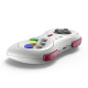 8BitDo M30 Bluetooth Gamepad for Nintendo Switch  Mac OS  Android  Steam  Windows (White)