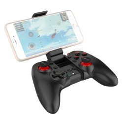 MB-838(X5Plus) Bluetooth 4.0 + 2.4G Wireless Dual-mode Gamepad with Retractable Bracket  Support Android / IOS Direct Connection and Direct Play